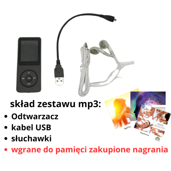 Odtwarzacz mp3 z wgranymi do pamięci zakupionymi nagraniami - obrazek 5